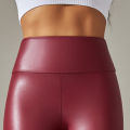 Women Pu Leather Leggings Pants XS-5XL Plus Size Faux Leather Leggings Female Elastic Slim Skinny Leather Pants Trousers. 