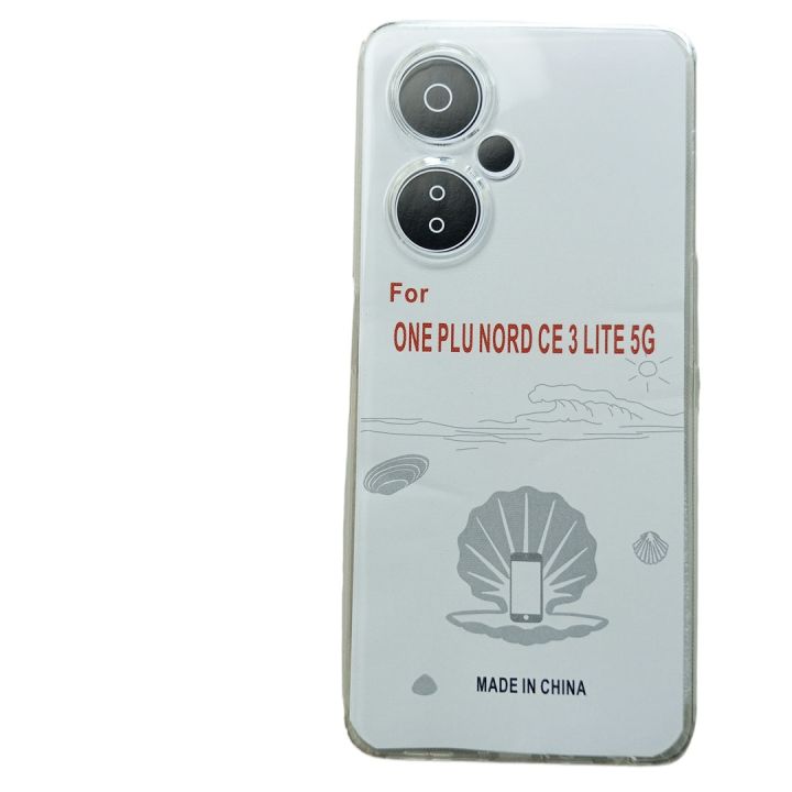 Anti-Slip OnePlus Nord CE 3 Lite/N30 TPU Case - Transparent