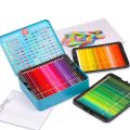 Kalour Professional Watercolor Pencils Set of 120 Colors with Two Brush and Metal Box.