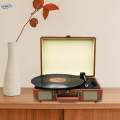 Record Player Retro Record Player Wood Vinyl Player Phonograph With Speakers 3 Speeds For Bar Entertainment Home Office Decoration.