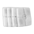 4PCS Active Carbon Resin quare Filter Pet Water Dispenser Filter Replacement. 