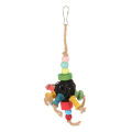 Bird Parrot Toys, Bird Shredding Toys Attractive 3pcs Multifunctional Relieves Boredom for Birds. 