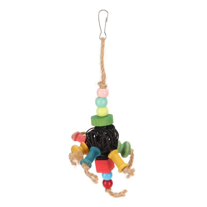 Bird Parrot Toys, Bird Shredding Toys Attractive 3pcs Multifunctional Relieves Boredom for Birds