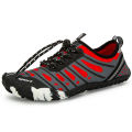 Cross-border five-finger lightweight swimming shoes, outdoor sports river tracing shoes, plus size non-slip wading shoes, breathable diving beach shoes. 