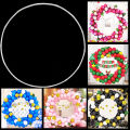GC Round Backdrop Stand Circle Balloon Arch Frame Backdrop Decoration For Ceremony Wedding Birthday Party Baby Shower. 