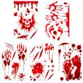 Red Blood Sticker Car Halloween Bleeding Decal Self-Adhesive Sticker Waterproof Headlights Window Headlamp Taillight Car Decal. 