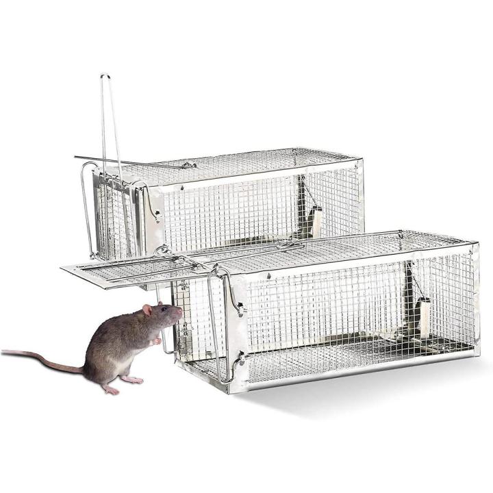 Rat Killer Machine/Trap Cage-Silver Color