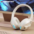 Monster XKH03 Wireless Bluetooth V5.3 Gaming Headset Foldable Earbuds Stereo Low Latency Earphones Long Endurance Headphones.