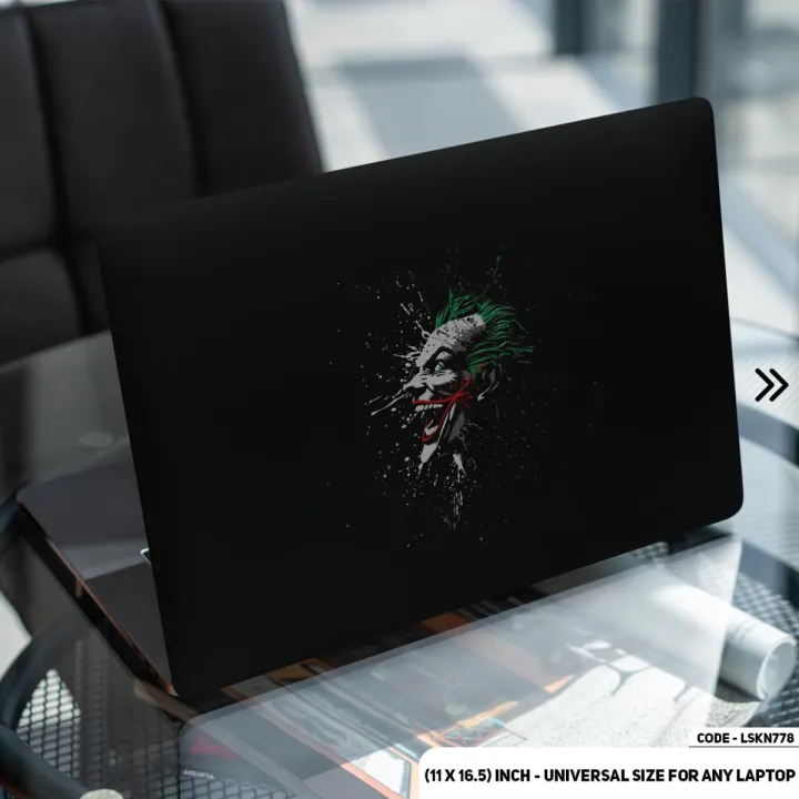 JOKER%20Laptop%20Sticker%20Skin%20and%20Decal%20Removable%20Waterproof%20Laptop%20Skin%20With%20All%20Accessories%20(10.5x15.5%20inch)%20-%20LSKN778%20-%20Neo%20Print%20-%20Image%202