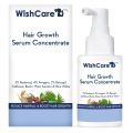 WishCare Hair Growth Serum Concentrate - 3% Redensyl, 4% Anagain, 2% Baicapil, Caffeine, Biotin, Plant Keratin & Rice Water - Hair Growth Serum for Men & Women. 