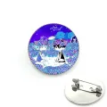 Omori Sunny And Mewo Brooch Creative Clothes Jewelry Cute Fashion Hat Cartoon Funny Metal Gift Brooch GYF585. 