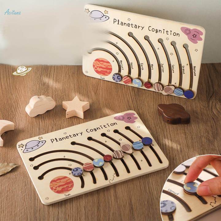 Space Puzzles Toddlers Planet Outer Space Toys for 4 5 6 Year Old Kids Gifts