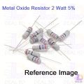 Metal Oxide Resistor 220 Ohm 2W-25Pcs. 