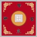 Mahjong Tablecloth Slip Resistant Mahjong Game Table Cover Mat for Party Tile Game Coffee.