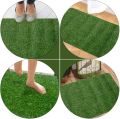 Non sleep artificial grass door mat Indore 16/24 inchi /outdoor rug green turf perfect for maltipur. 