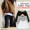 High Waist Skirt Adjustable Layering Top Lower Sweep Set Skirt Half-length Splitting A Version Women Casual Skirts. 