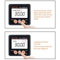 Digital Inclinometer 0-360°Electronic Protractor Aluminum Alloy Shell Digital Bevel Box Angle Gauge Meter Magnets Base. 