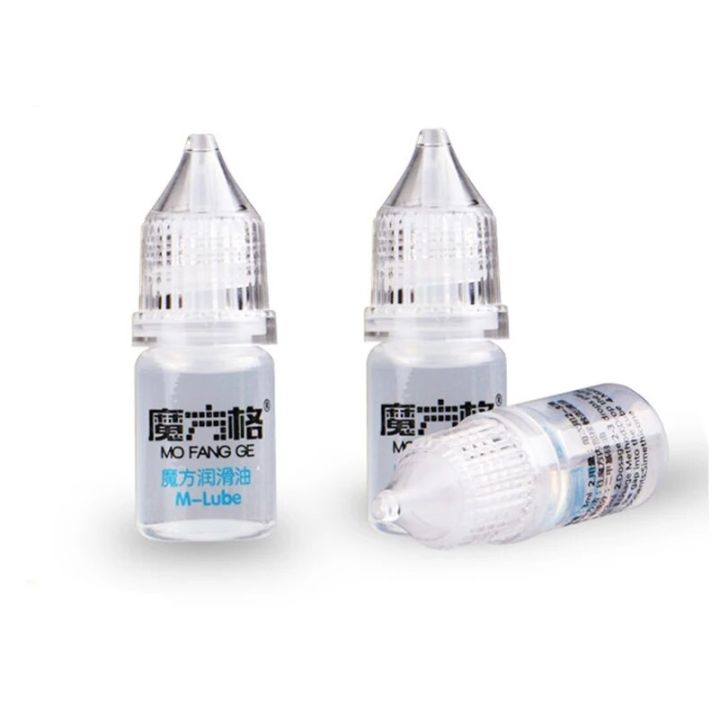 【Happy baby toy store】Qiyi cube lube 3ml Lubricating Oil for speed Qiyi M-lube cube Make cube rotation smoother