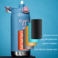 Insulated Hot Cold Water Bottle Termos Large Capacity Cup Stainless Steel Drink Bottles Sport Travel Vacuum Flask Thermal 1100ml.
