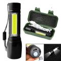 3 Mode Adjustable LED Rechargeable USB Touch Light Waterproof Mini Torch Light lampu suluh LED Zoomable Rechargeable.