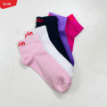 Pack of 5 Pairs Women's Lightweight Ankle Socks Ladies Moja From Levin. 