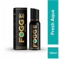 Fogg Black Men Body spray (Aqua) 120ml (Indian). 