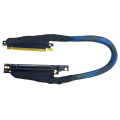 PCI-E 4.0 X16 Server External Graphics Card Extension Cable 32GB/S for AI Server GPU Cable Easy Install. 