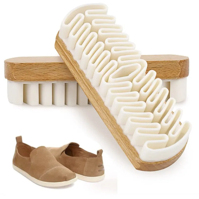 Magic Silicone Crepe Suede Leather Cleaning Brush for Shoes Suede