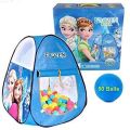 Tent Play House Toy With 50 Ball Set for Kids- Multicolor.
