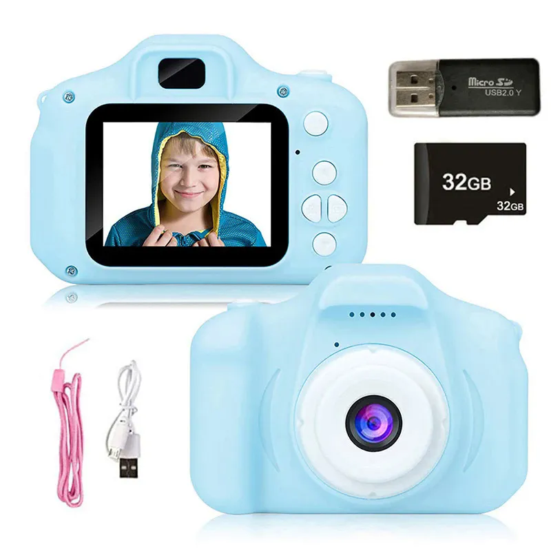 Kids Camera Toys Mini HD Digital Video Selfie Cameras Portable