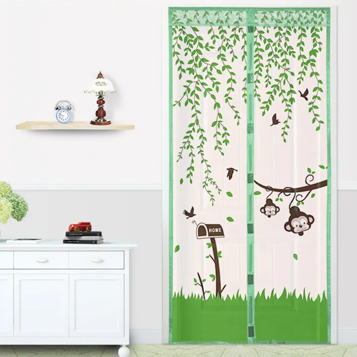 90x210cm%20Automatic%20Closing%20Magnetic%20Mosquito%20Net%20Screen%20Door%20Anti-fly%20Net%20Cartoon%20Monkey%20Magnetic%20Anti-mosquito%20Screen%20Door%20-%20Image%206