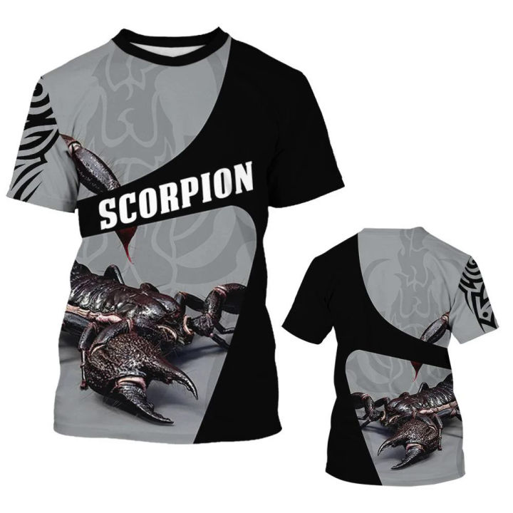 New%20scorpion%20T-shirts%20animal%203D%20print%20streetwear%20men%20women%20casual%20fashion%20oversized%20short%20sleeve%20t%20shirt%20kids%20tees%20tops%20clothing%20-%20Image%202