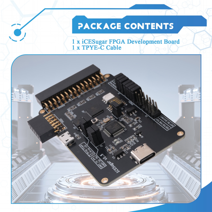 ICESugar FPGA Development Board Open Source RISC-V FPGA Dev Board USB-C ...