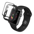 IMAK Shockproof PC Protective Case with Tempered Glass Film For Apple Watch Series 3 & 2 & 1 42mm.