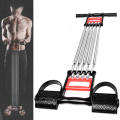 3 in 1 Tummy Trimmer Ab Exerciser with Chest Expander and Hand Grip Home Fitness Equipment Muscle Training - Jim Product. 