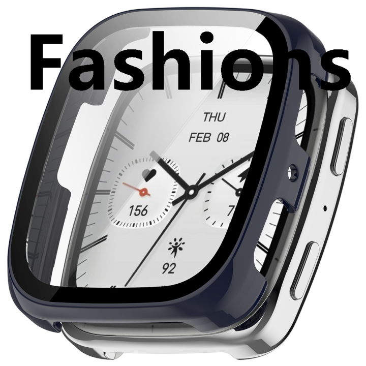 Fashions%20For%20Amazfit%20Active%202%20Square%20Watch%20Shell%20With%20Tempered%20Glass%20Film%20Protective%202-in-1%20PC%20Watch%20Cover%20Protection%20Decoration%20-%20Image%204
