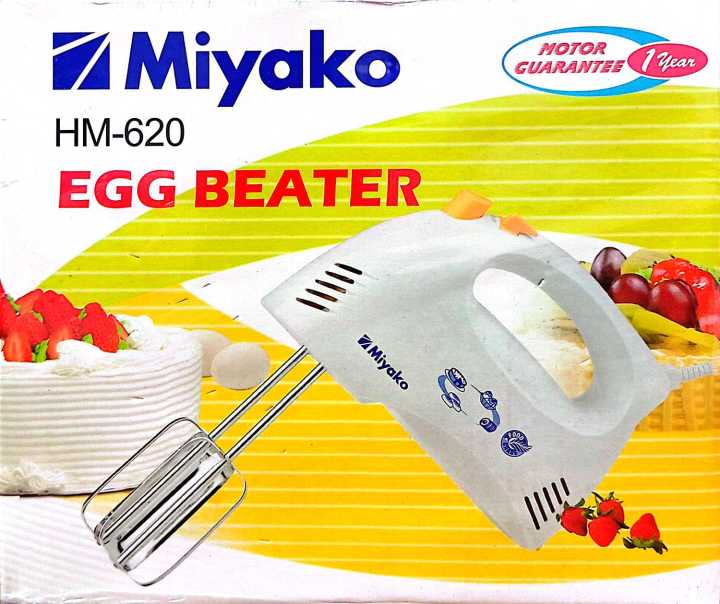 Miyako%20Hand%20Mixer%20&%20Egg%20Beater%20and%20Mixing%20HM%20620%20(Made%20in%20Indonasia)%20-%20Image%202
