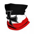 German Empire Flag Bandana Neck Gaiter Windproof Face Scarf Cover Women Men Iron Cross Flag Headwear Tube Balaclava Wearhouse. 