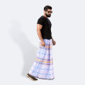 Amanat Shah Lungi Saz bilash 5.5 Hand Multicolor Jori Check Design Cotton Lungi. 