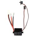 320A 6-12V Brushed ESC Speed Controller W/2A BEC for RC Boat U6L5. 