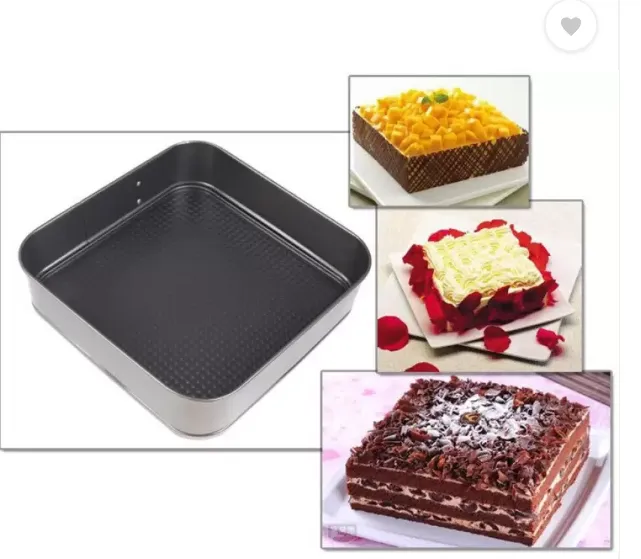 10%20Inch%20Square%20Shape%20Non-Stick%20Cake%20Pan%20Bread%20Mold%20-%20Black%20-%20Image%203