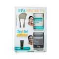 Spa Secrets Clay & Gel Face Mask Set. 
