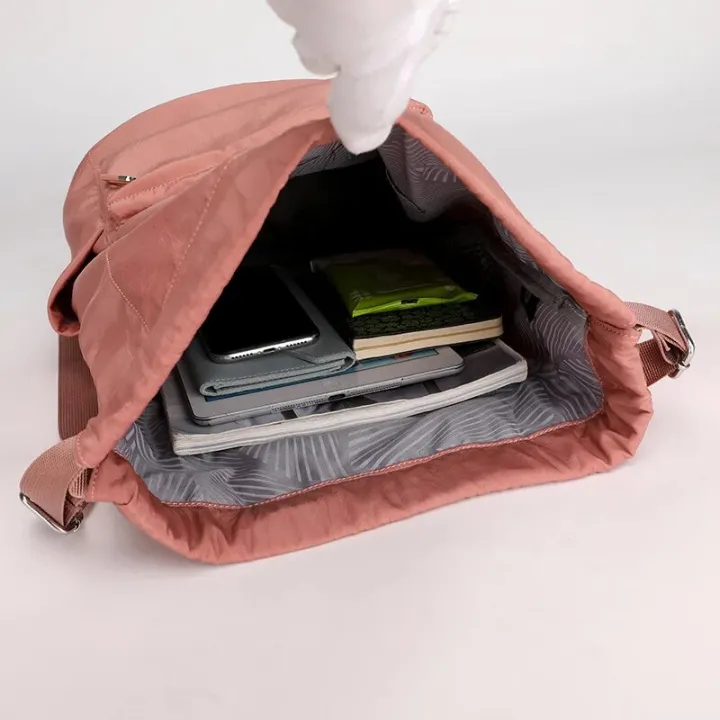 Portable%20Women%20Drawstring%20Backpack%20Lightweight%20Girl%20Travel%20Daypack%20Waterproof%20Nylon%20Shopping%20Bag%20Sports%20Hiking%20Swimming%20Bagpack%20-%20Image%203