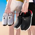 Men Women Sandals Hole Shoes Home Slippers Summer Hollow Out Beach Flat Shoes Comfort Outdoor Slides Slip on Footwear. 