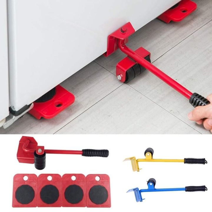 Tool Hand Moving Transport Set 5PCS Wardrobe Removal Trolley Lift