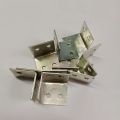 20 pcs Small MS Corner Braces Angle Brackets Silver SIZE:3/4.