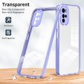 Transparent Phone Case For Motorola Moto G22 Soft TPU Shockproof Casing 2 in 1 Candy Colors Clear Silicone Back Cover. 