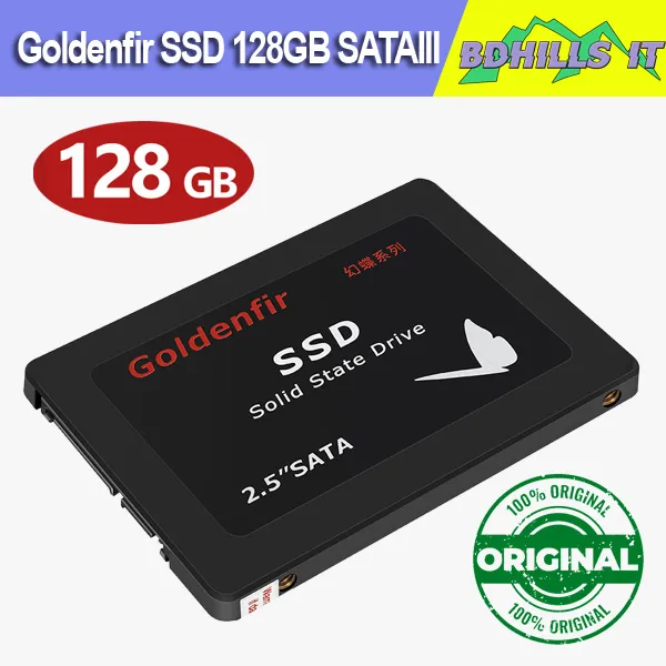 SSD 128GB | Goldenfir 2.5inch Internal SATA3 SSD 128GB Solid State Drive SSD for Laptop Desktop