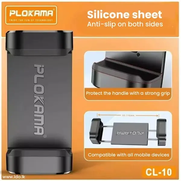 Plokama CL-10 Tripod Phone Holder description image 2