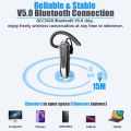 New Bee B45 Bluetooth 5.0 Headset Wireless Earphone Headphones with Dual Mic Earbuds Earpiece CVC8.0 Noise Reduction for Driving. 